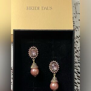 Heidi Daus OMEGA 🆕 “Floral Intrigue” for pierced ears earrings